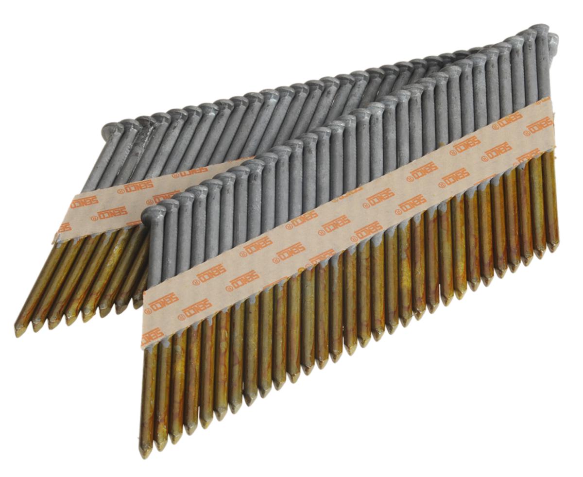 Tätbandad stavspik 34º Senco, mejselspets - SPIK SENCO SLÄT VFZ 65X2,9 34 GRAD MEJSEL SPETS (2000 ST)