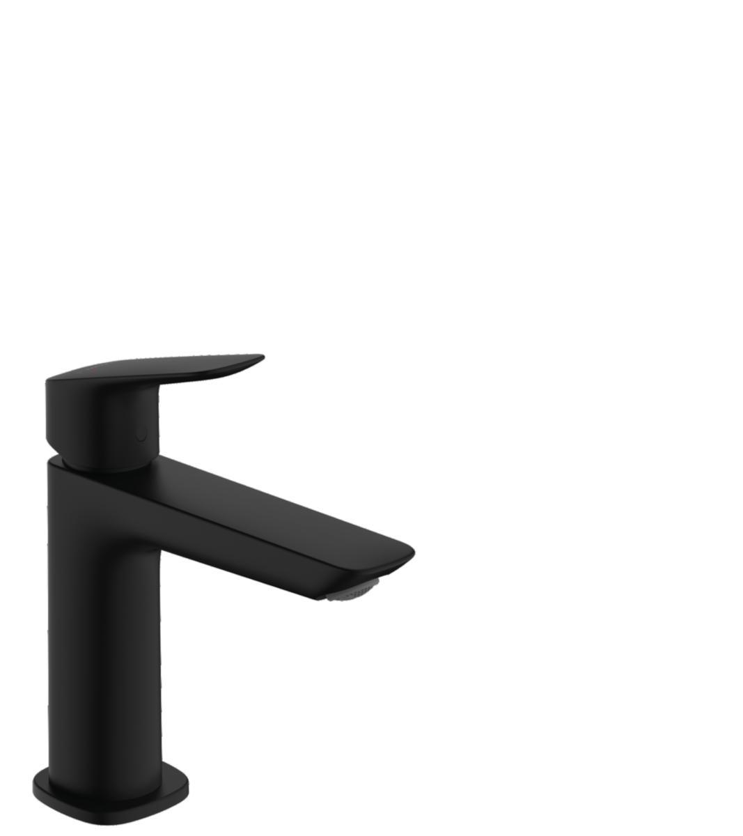 Tvättställsblandare Logis Fine 110 med Push-Open, Hansgrohe - HANSGROHE TVÄTTSTÄLLSBLANDARE LOGIS FINE 110 MED PUSH-OPEN