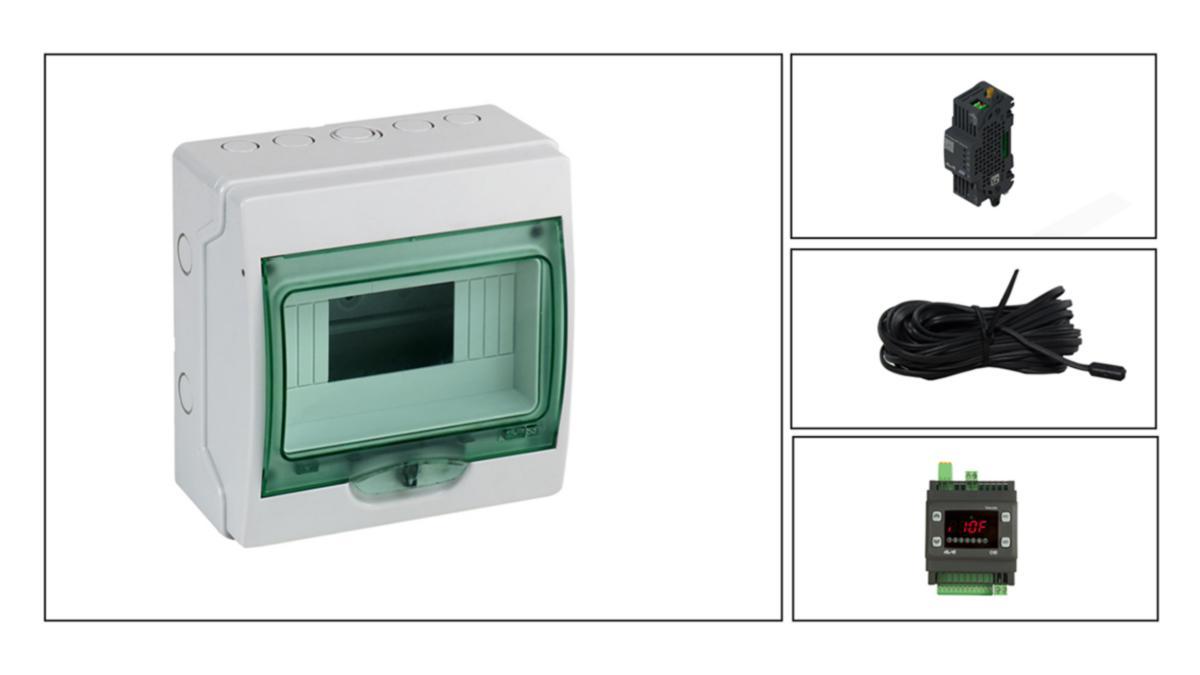 Logger WIFI med 5 Tempgivare, Eliwell - ELIWELL LOGGER WIFI IP 65 MED 5 TEMPGIVARE