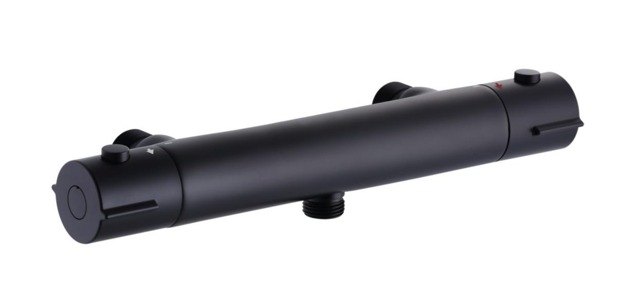 Duschblandare Azur 160 c/c ner, a-collection - DUSCHBLANDARE 160 C/C TERM SVART. UTL. NER A-COLL. AZUR