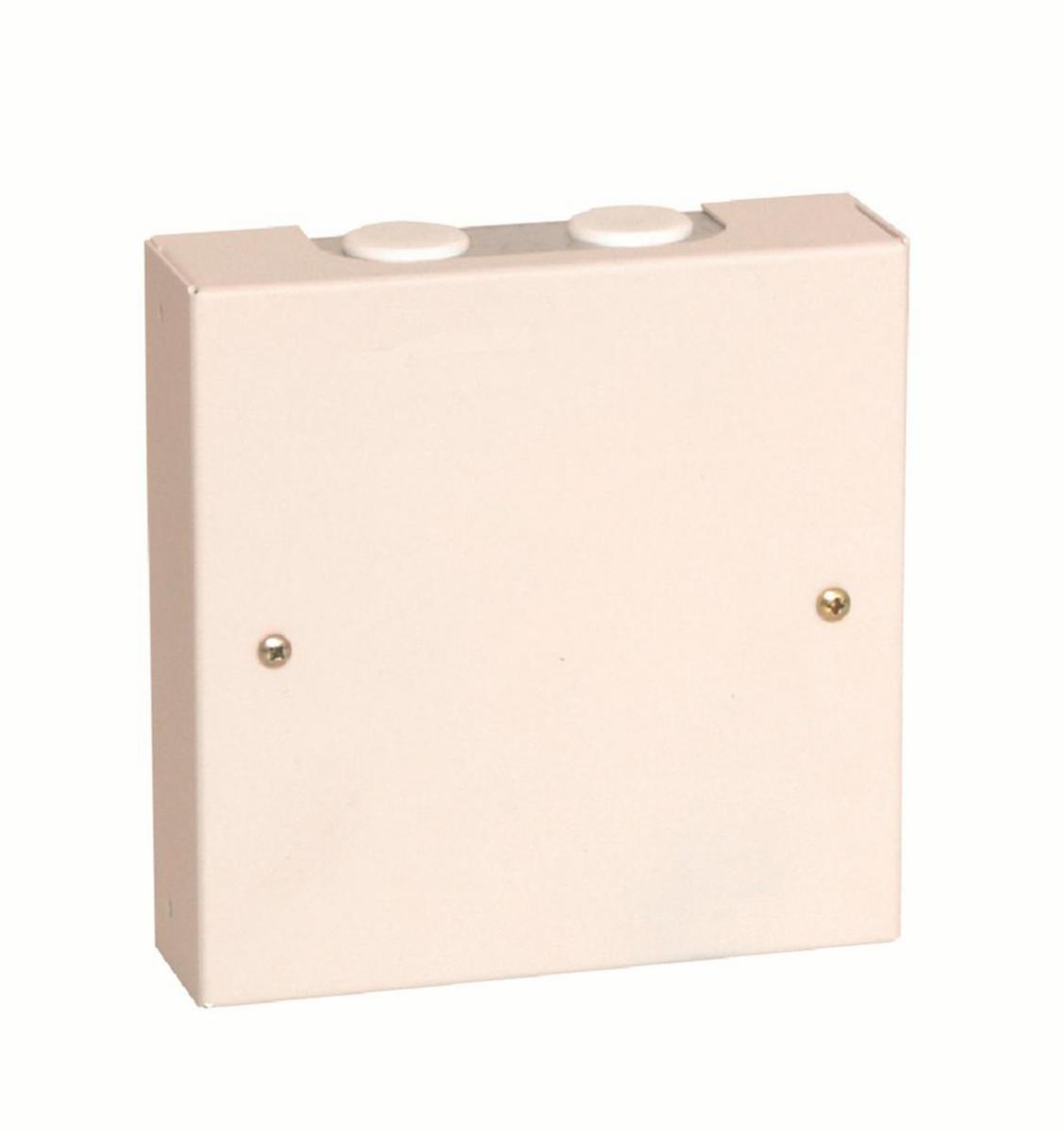 Kopplingsbox  1-20 plintar plåt - KAPSLING PLÅT 2 PLINT Fatum Modul