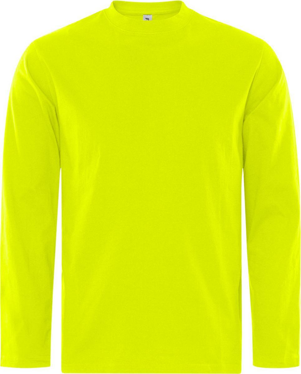 T-shirt Fristads CODE 1914 HSJ - T-SHIRT CODE-1914 FL.YELLOW LONG ARM M