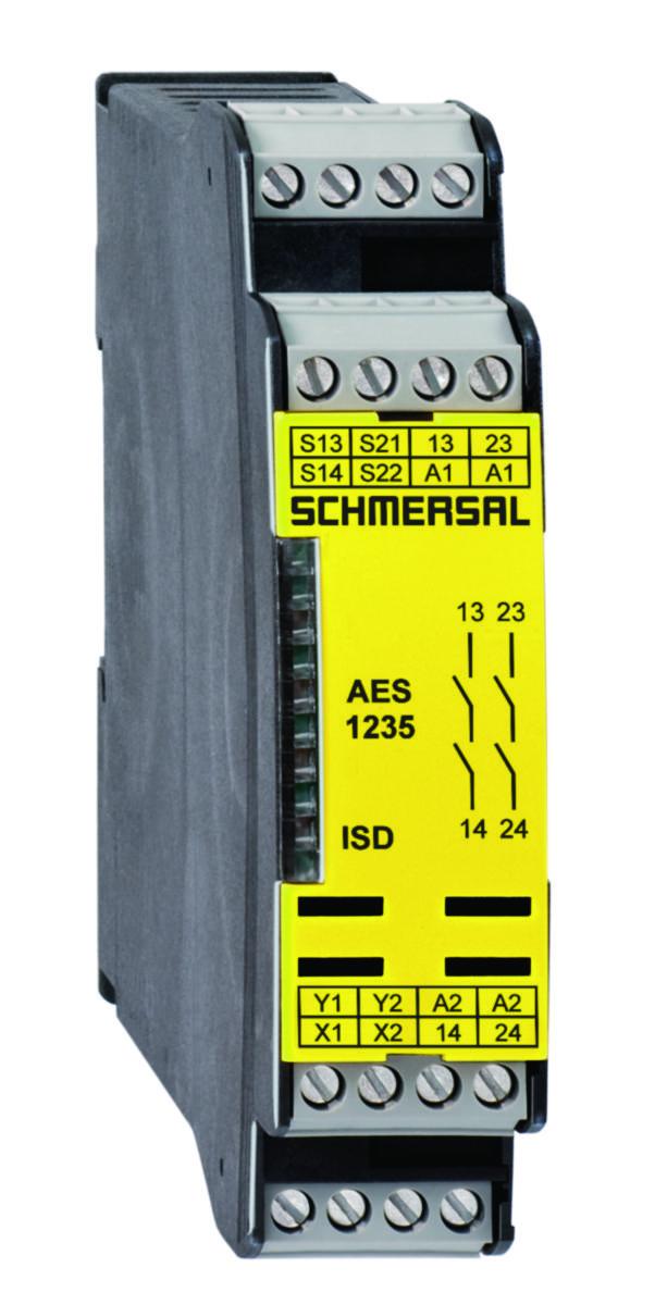 Säkerhetsrelä AES förreglingsbrytare med en slutande och en brytande krets - SÄKERHETSRELÄ AES1235