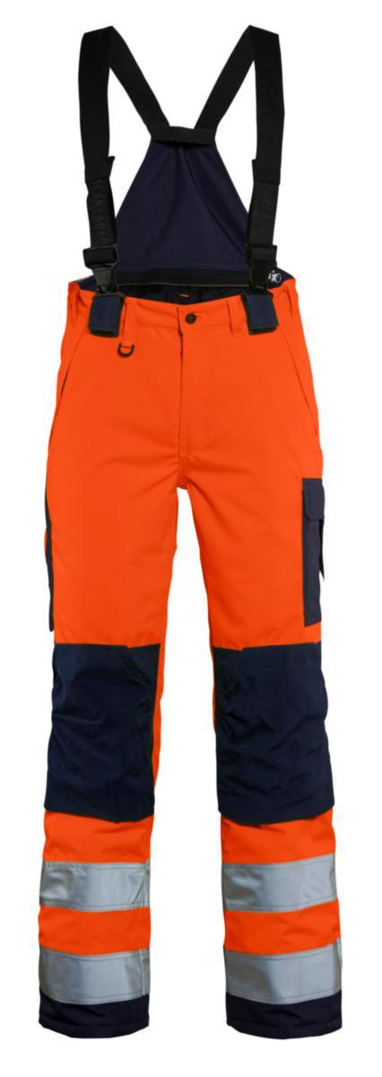Vinterbyxa Blåkläder 7885-1977 Dam - VINTERBYXA BLK7885-1977 ORANGE/MBLÅ DAM VARSEL KL2 D23