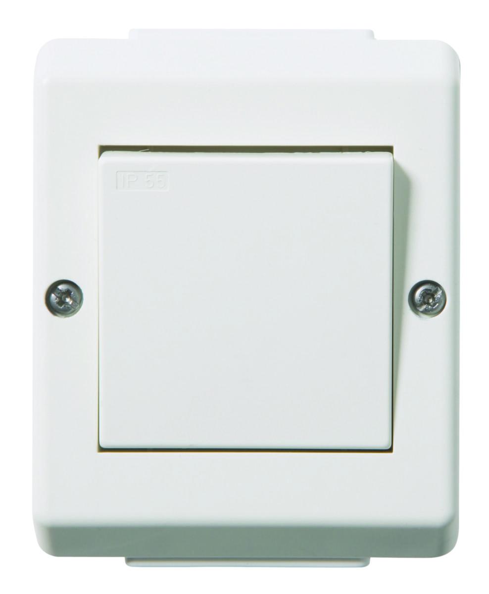 Switch without light IP55 - S16/6 VP SWITCH WT PW