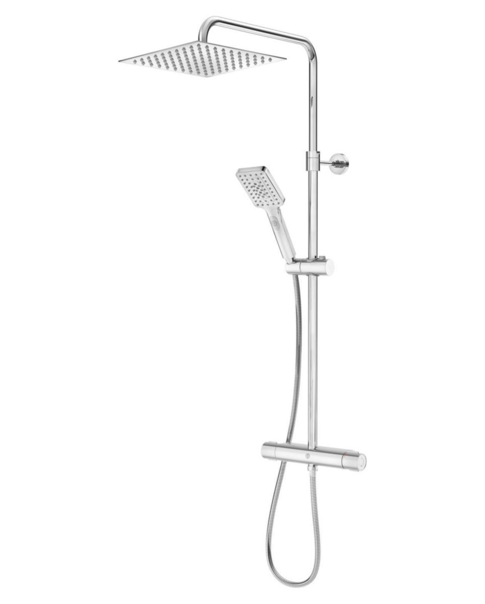 Takduschset Nya Nautic, Gustavsberg - GBG NYA NAUTIC TAKDUSCH PAKET SQUARE, 150C/C, KROM