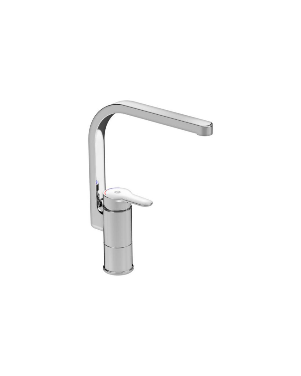 Kitchen mixer Nordic3 high spout, Gustavsberg - GBG NORDIC3 KITCHEN MIXER HIGH SPOUT, CHROME