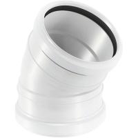 Böj 30GR. 2muff Decibel, Uponor