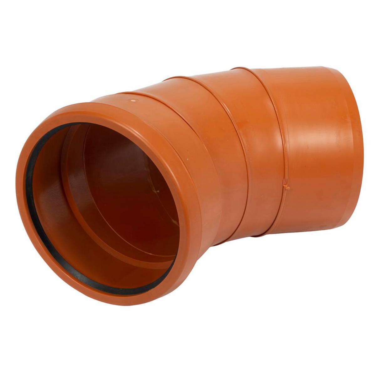 Sewer bend PP 45° Pipelife - 400x45° PP SEWER BEND EN1852 PBB.5215