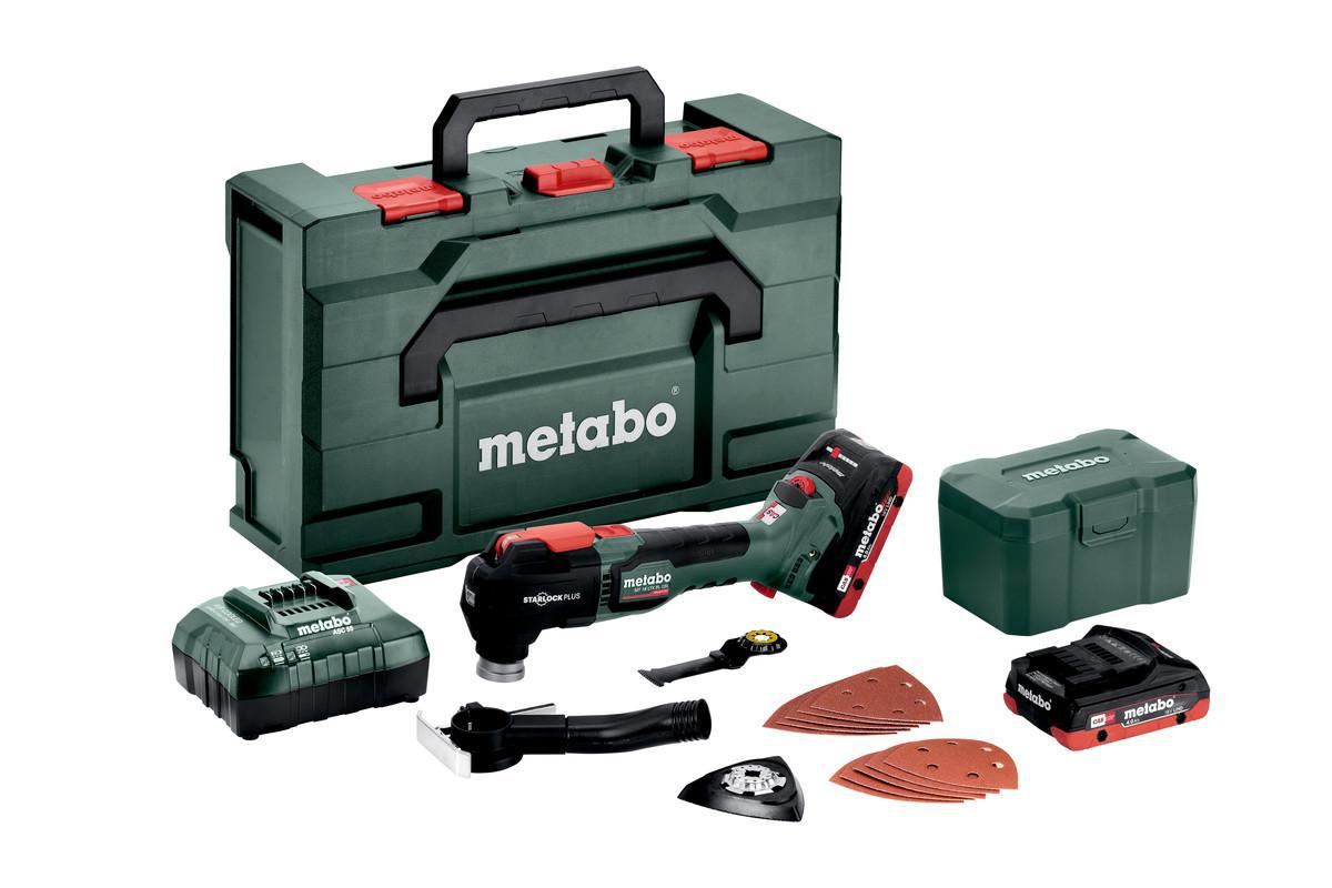 Multimaskin Metabo MT 18 LTX BL QSL m metaBOX 145 L - MULTIMASKIN METABO MT18LTXBL QSL 18V M-BOX 2X4AH-LIHD