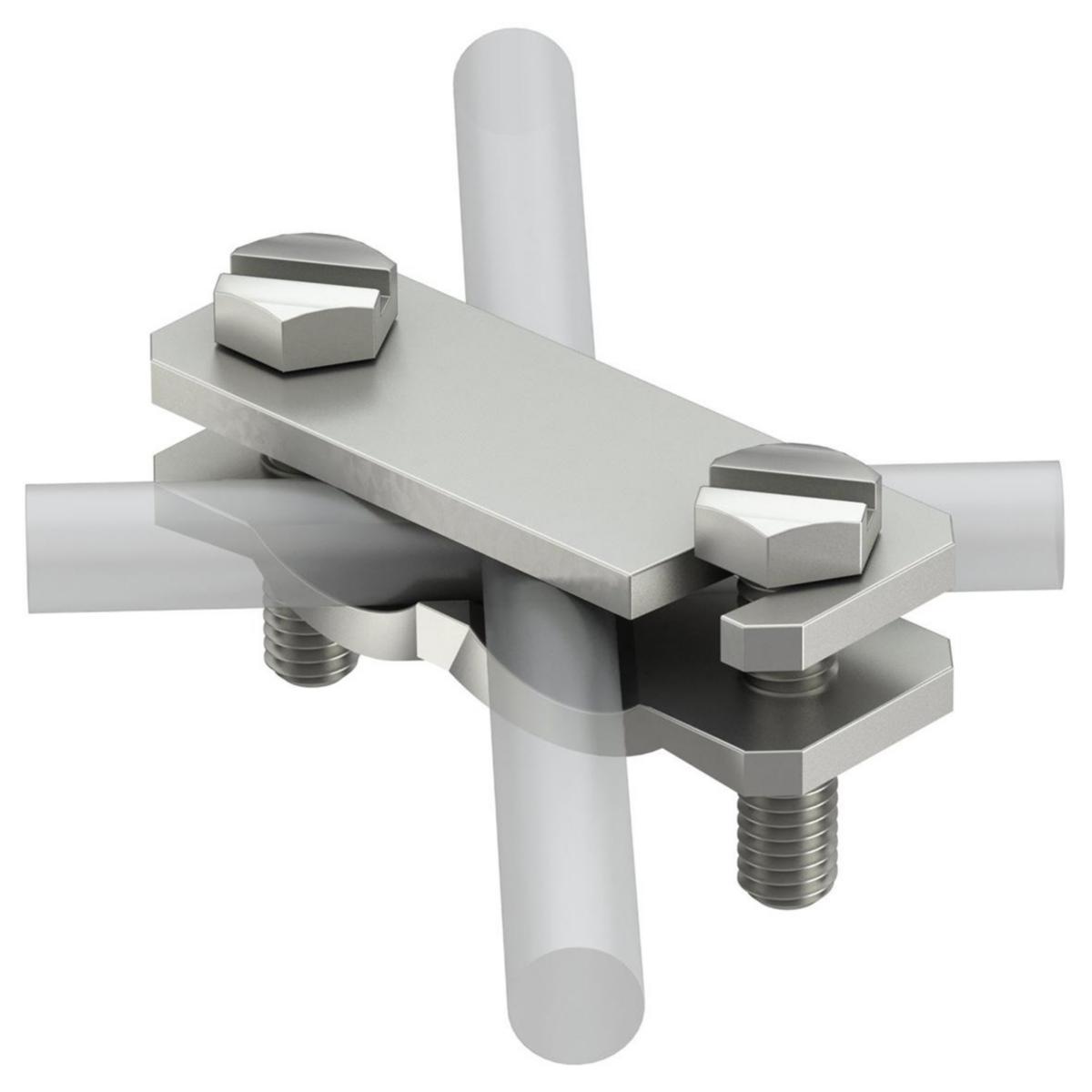 Diagonalklämma V2A - DIAGONALKLÄMMA V2A 6-22MM 250 A-VA