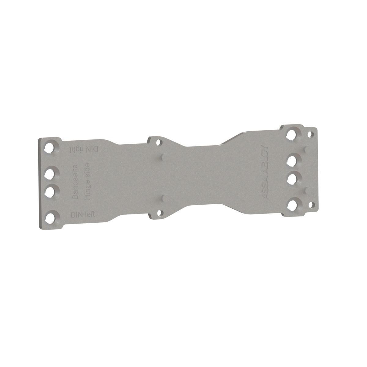 Mounting plate Assa A120 - MOUNTING PLATE ASSA A120 SILVER FOR DC200/300/500/700