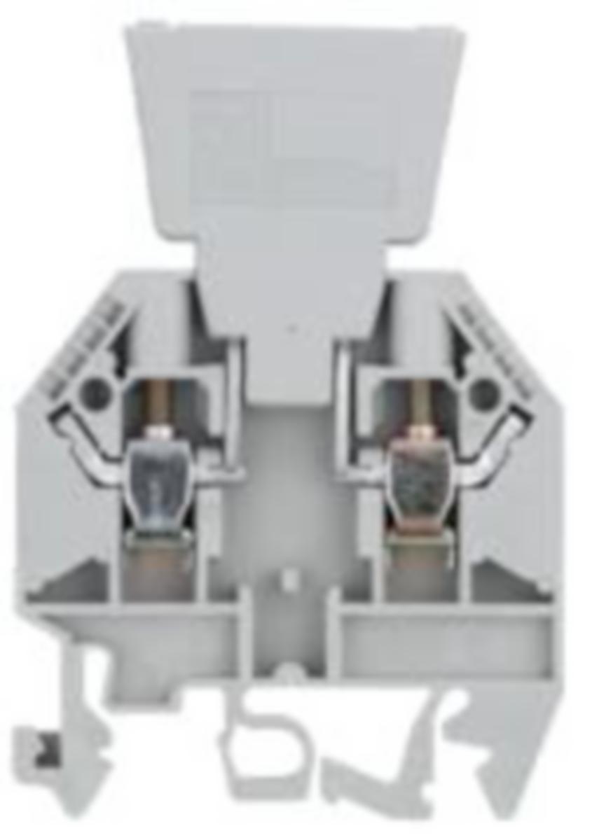 Säkring/ diodplint WT 4 mm² - PLINT SKRUV WK 4TKG/U/V0 GRÅ WK 4TKG/U/V0