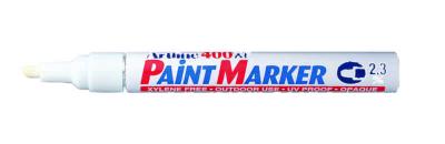 MÄRKPENNA ARTLINE 400-XF VIT 2MM RUND SPETS