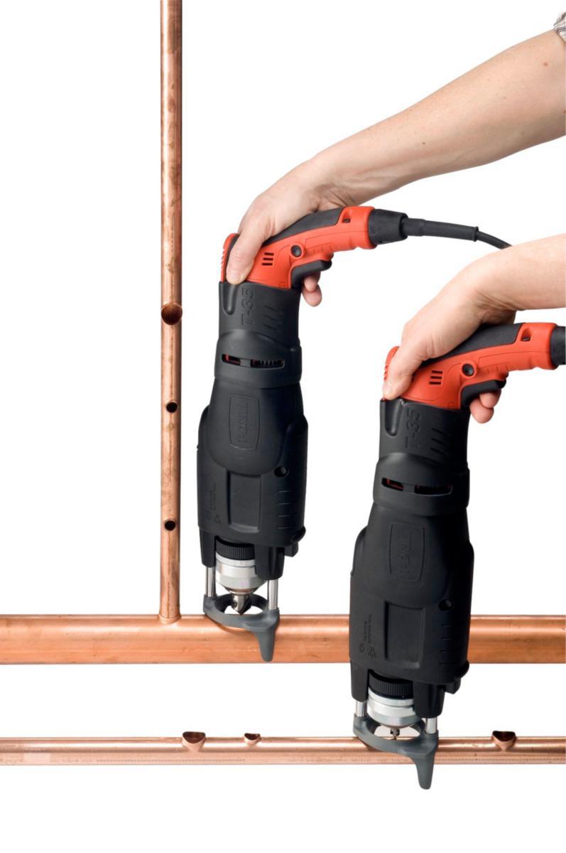 T-Drill T35 - T-DRILL T35 KOMPLETT LÅDA & BORRH 12, 15, 22 28