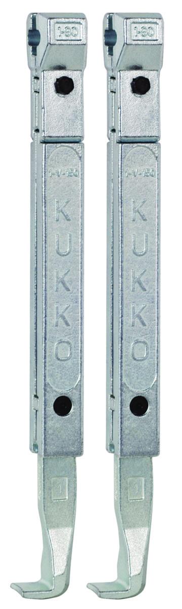 Arm Kukko lång - ARM EXTRA LÅNG KUKKO 3-300-S SPÄNNDJUP 300MM SET M 3 ARMAR