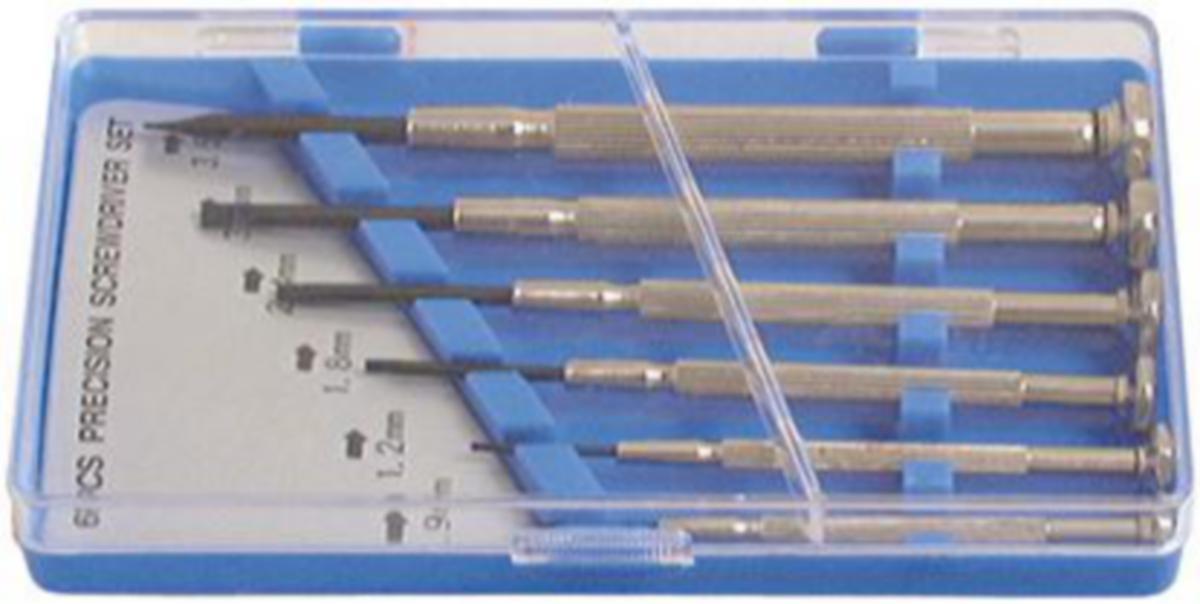 Finmekanikermejselsats - FINMEKANIKERMEJSELSATS ETUI 6ST MEJSLAR