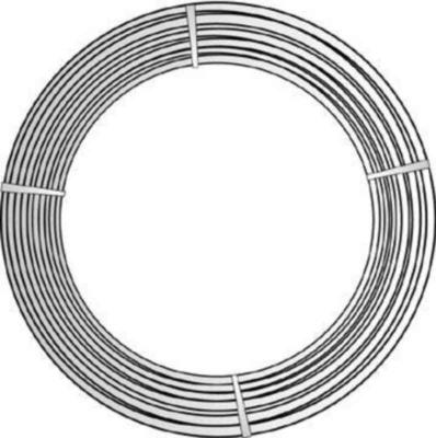 JÄRNTRÅD SVART GLÖDGAD Ø2mm 25kg svart ring
