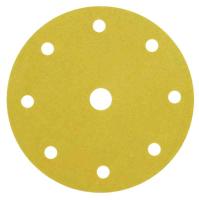 Slippappersrondell 3M 255P 150 mm 9-hål kardborre