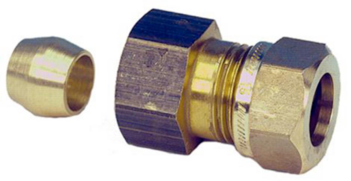 Securex screw part transition, Vatette - 16        SECUREX-VATETTE DY 15-8 TRANSITION NIPPLE