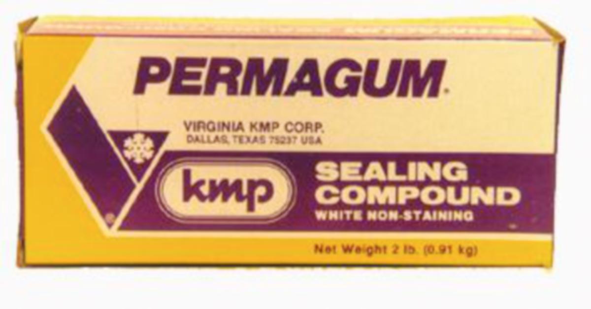 Permagum - PERMAGUM (GRÅ) V135/PP22 1KG 