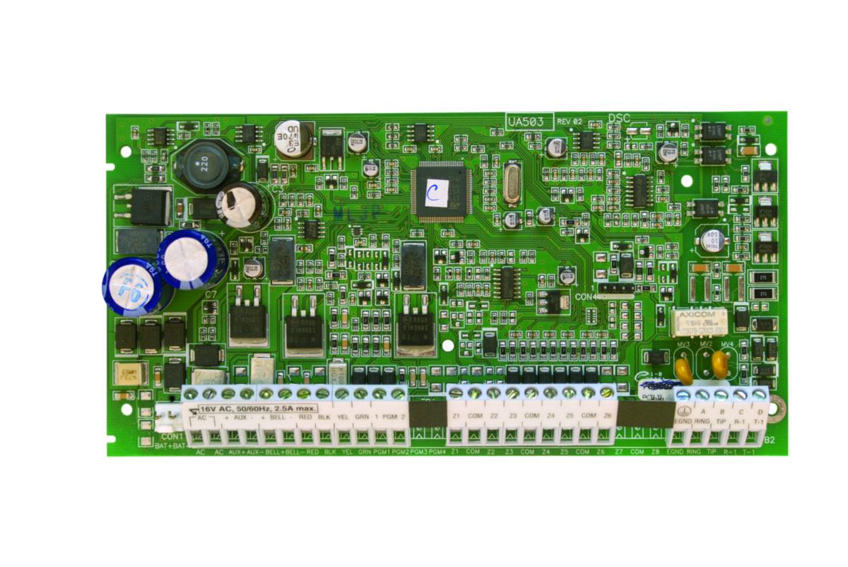 Kretskort PCB1616, Teletec - KRETSKORT PCB1616 PC1616PCBSWN