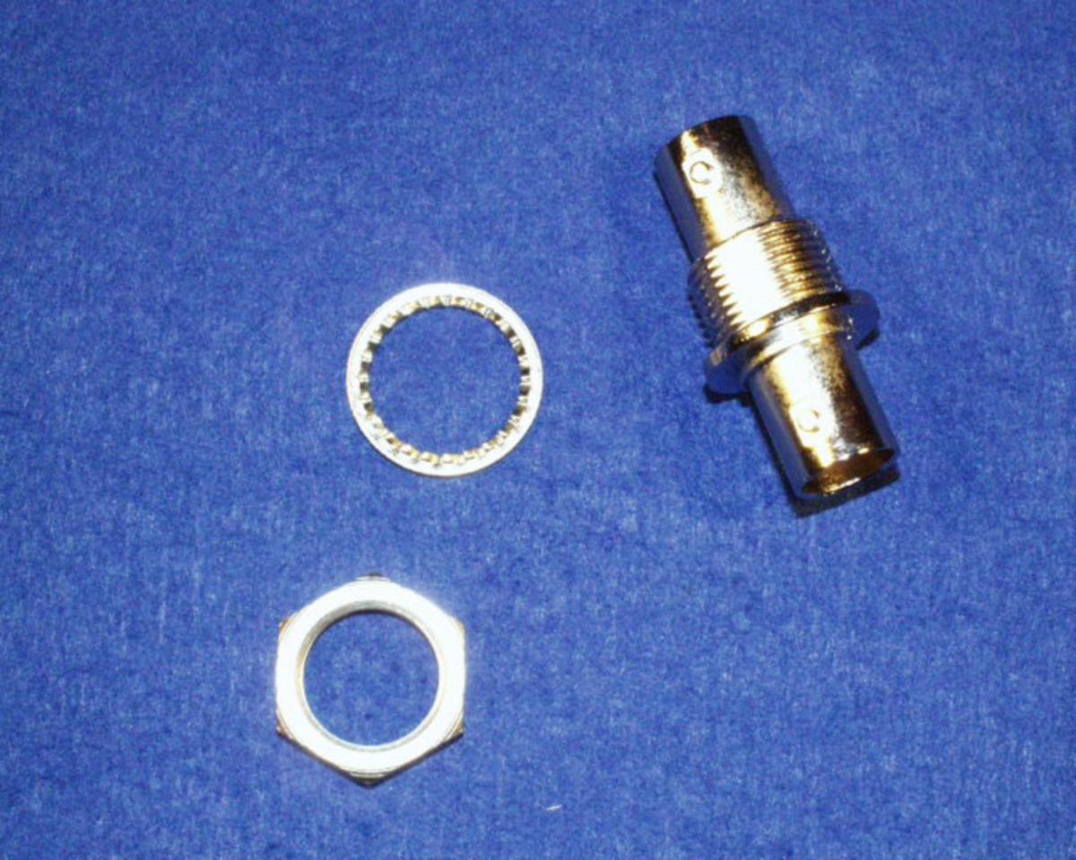 BNC-kontakt RG59 Skarv HO-HO panel - SKARV BNC RG59 HO-HO PANE 2823