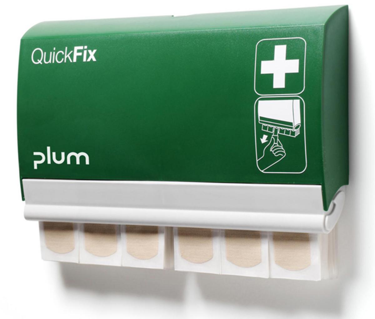 Plaster automatic Plum Quick Fix - PLASTER DISPENSER TEXTILE 45PCS DISP AND 2X45PCS REFILL