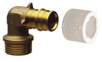 Angle fitting with external thread for coupling, Q&E, Uponor