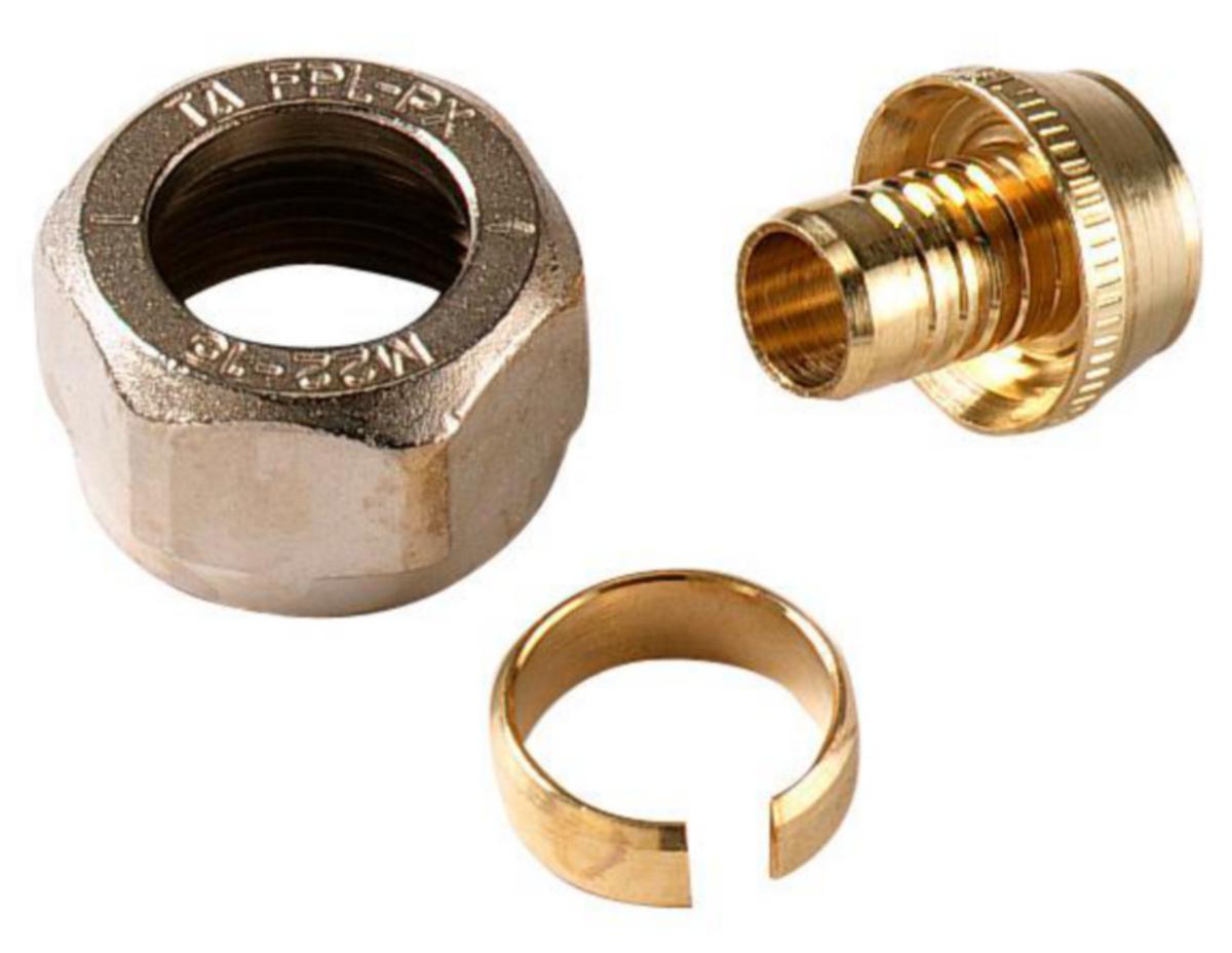 Kopplingsset FPL-PX, TA - KOPPLINGSSET 15/2,5xM22 FÖRKR TYP FPL-PX