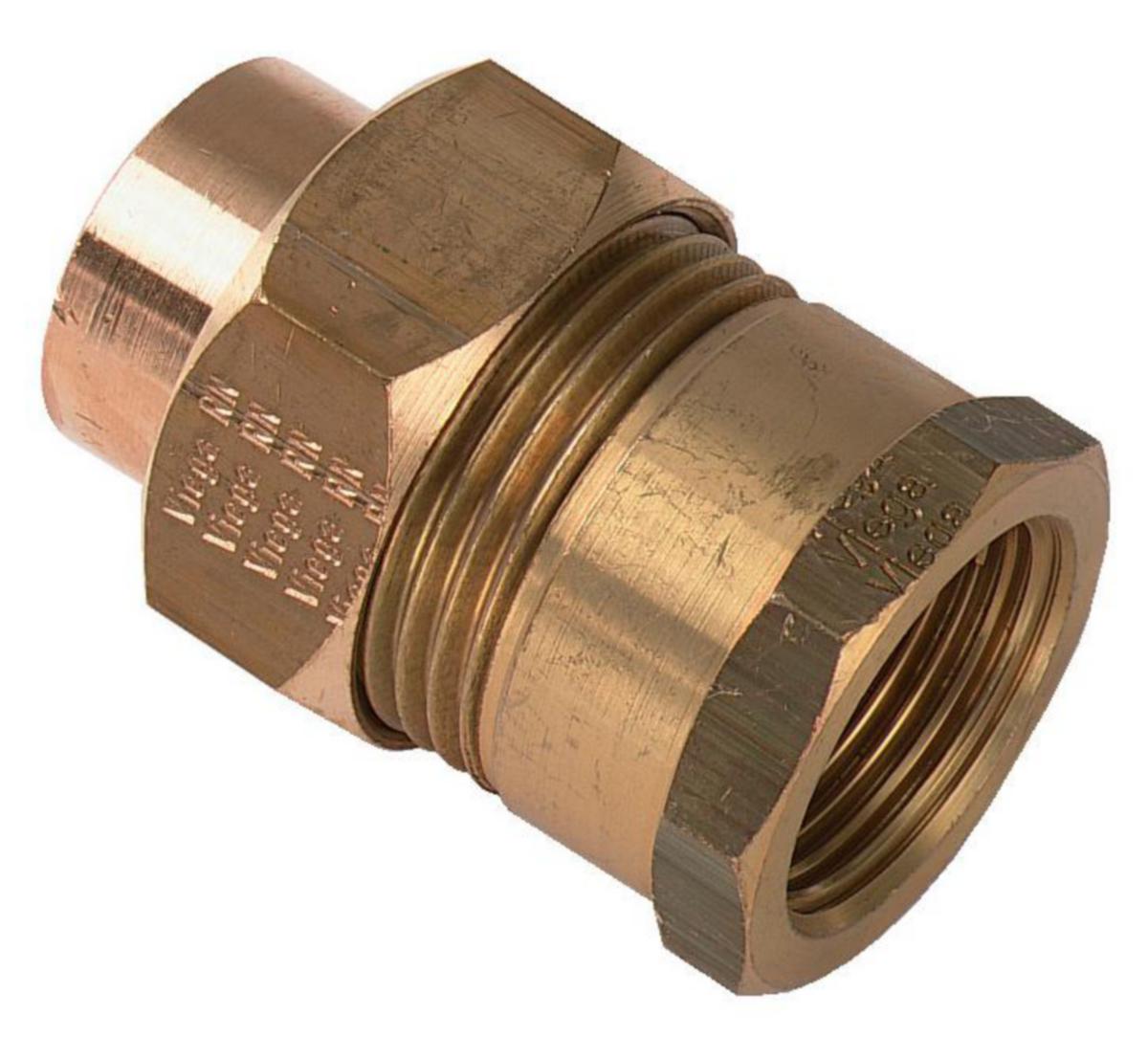 Capillary Coupling Internal Soldering x Internal Thread - 22XR20 CAPILLARY CONNECTOR INTERNAL BRAZING/FEMALE THREAD