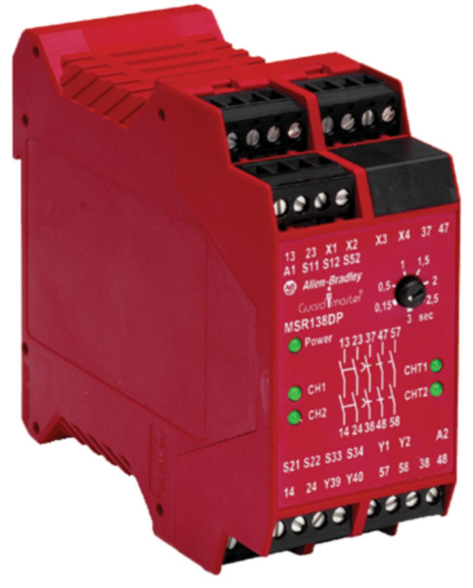 Säkerhetsrelä MSR138DP - SÄK.RELÄ MSR138.1DP 24VAC/DC