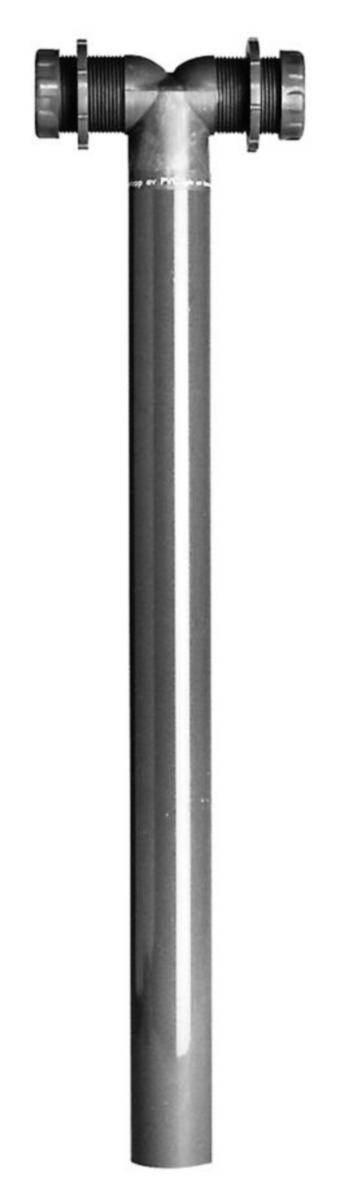 Wall drain Normi double, Faluplast - DOUBLE 200MM WHITE