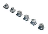 Låsinsatser för komforthandtag