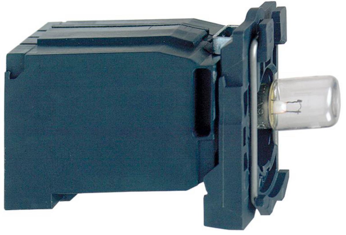 Lampdon med trafo 6 V, 1,2 VA inkl. lampa Ba9s ZB5AV - LAMPHÅLLARE ZB5-AV5 