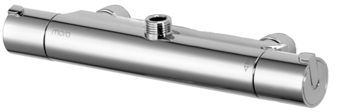 Shower mixer Rexx 160 c/c, Mora - MORA REXX T5 SHOWER MIXER 160C/C CONN.UP, CHROME