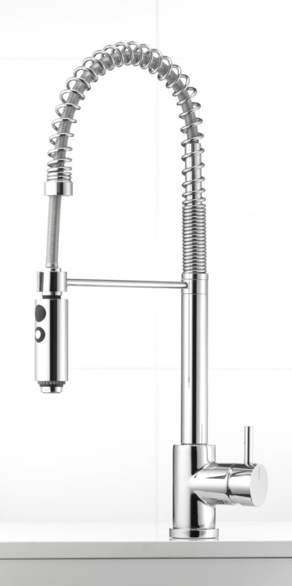 Köksblandare  Mora Izzy Miniprofil - MORAIZZY MINIPROFI KÖKS BL. 1-GR. MED H-DUSCH