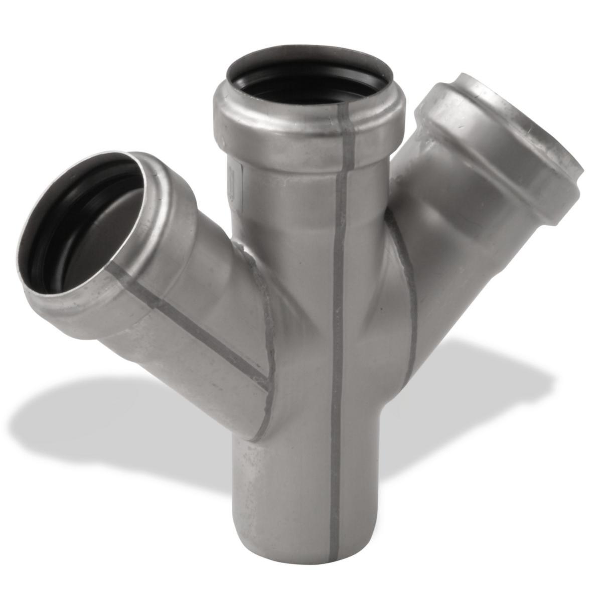 Grenrör dubbelt 45°AISI 316 - DUB GREN 110/45° 316L ACO PIPE