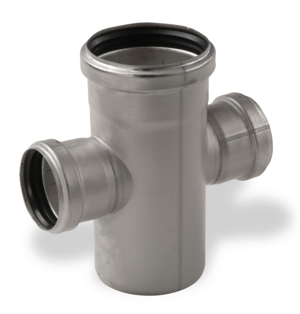 Grenrör dubbelt 87,5° reduktion AISI 316 - DUB GREN RED 75-50/87,5° 316L ACO PIPE