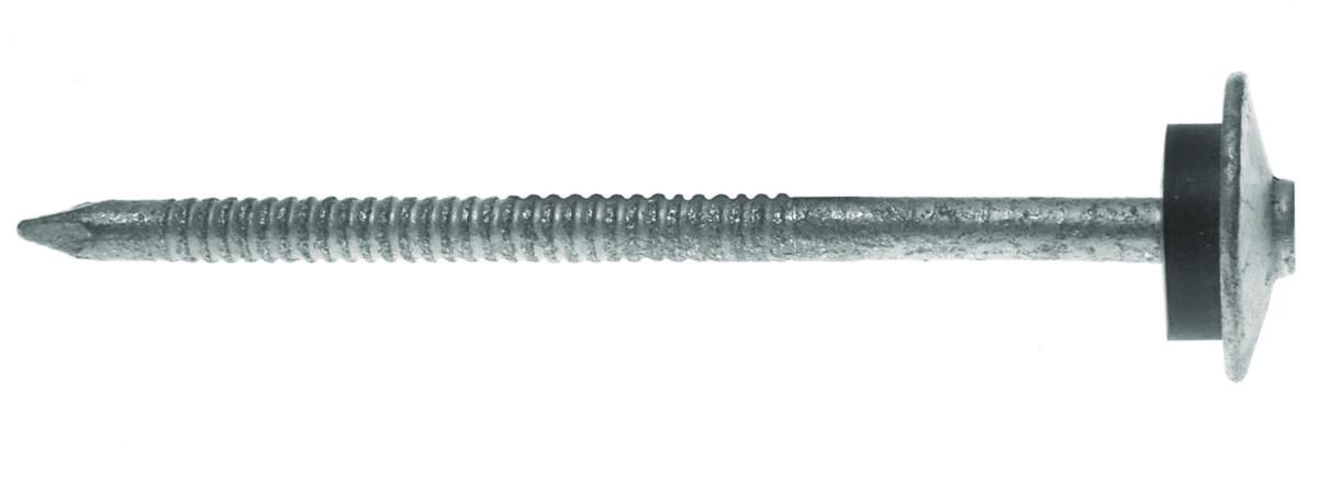 Klockspik varmförzinkad/lackerad Gunnebo - KLOCKSPIK 75x3,7 FZV M BRICKA 100/PKT CE-EN14592