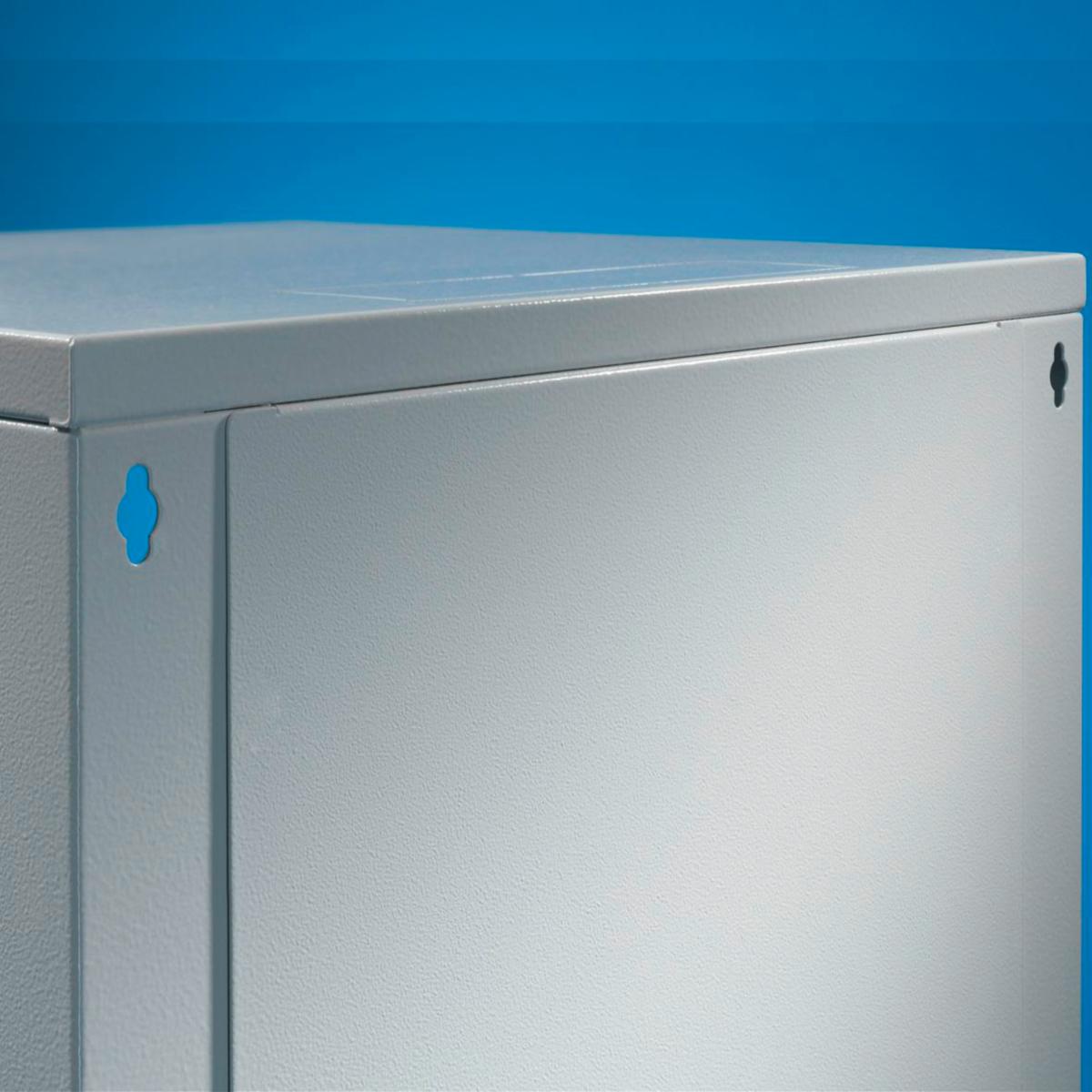 Bakstycke till Väggskåp 19" QE-Box, Rittal - BAKSTYCKE 12HE 