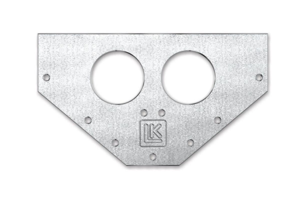 Fixture 2 x c/c 40, LK - WALL FIXTURE 2 X 40 LK SYSTEMS