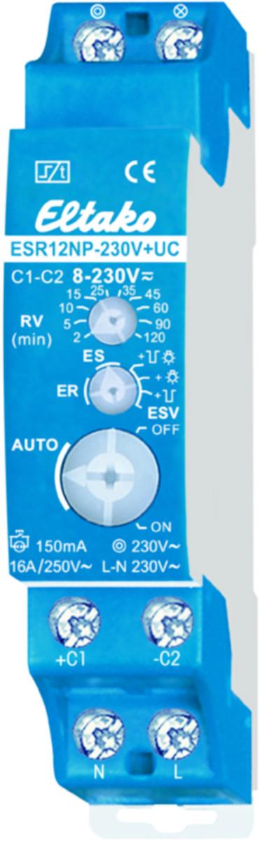 Multifunktionsrelä DIN-montage ESR12NP 16A - Multirelä 1NO UC 16A ESR12NP-230V UC