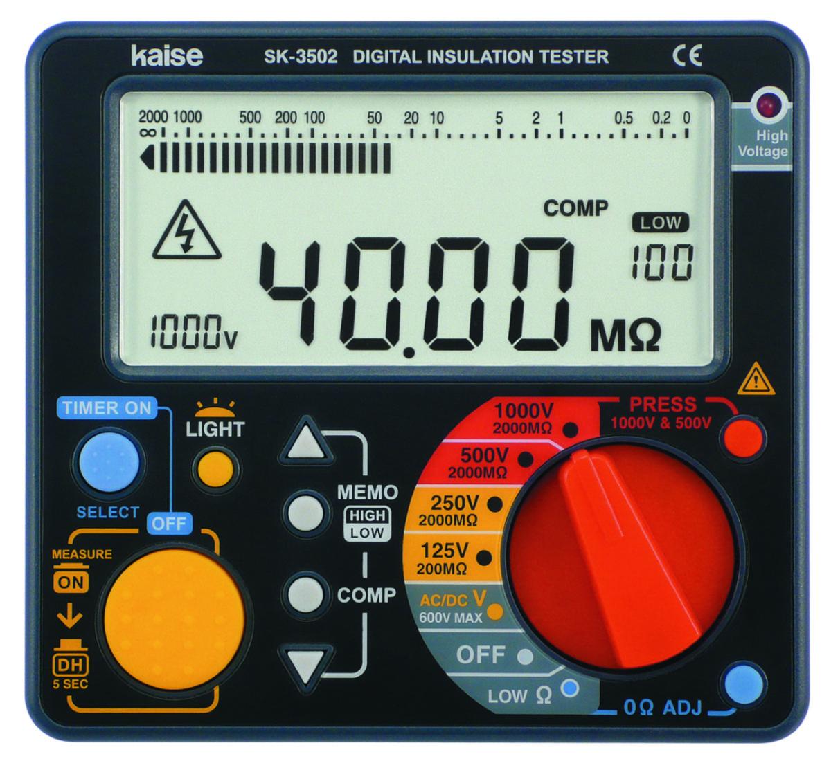 Isolationsprovare 42.3502 - DIGITAL ISOLATIONSPROVARE 42.3502