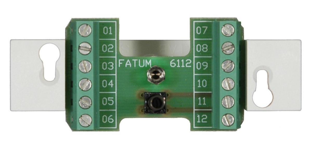 Larmplint 12-20 pol förapparatdosa med sabotagekontakt - LARMBOX 12 pol APPARATDOSA SKR Fatum Infälld