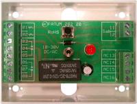 Reläbox 10-30V DC/AC med sabotagekontakt