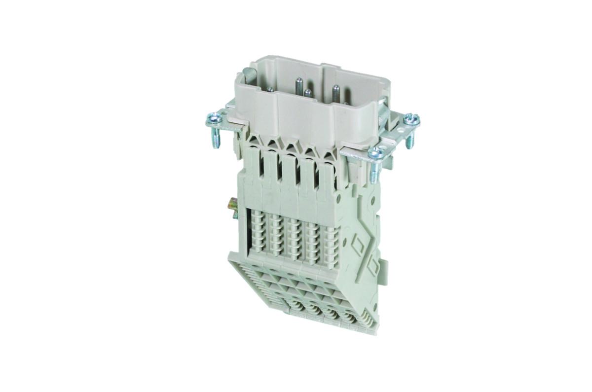 Plintadapter, Revos Basic , 500V/16A - PLINTADAPTER HONA 6-POL SKRUV 70.005.0653.0