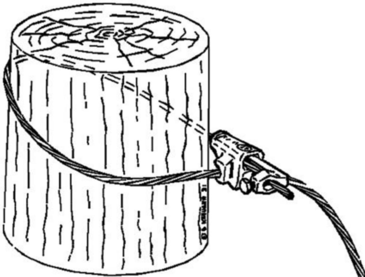 Stay clamp NLB - STAY WIRE CLAMP 25-68