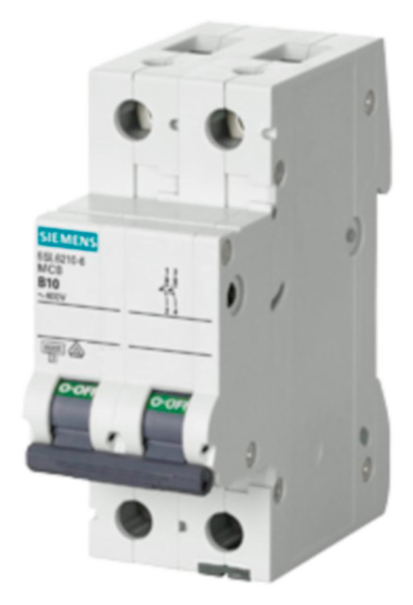 Minibrytare 5SL6, 2-pol, 6 kA C - MINIBRYTARE 6KA 2-POL C 50A 5SL6250-7