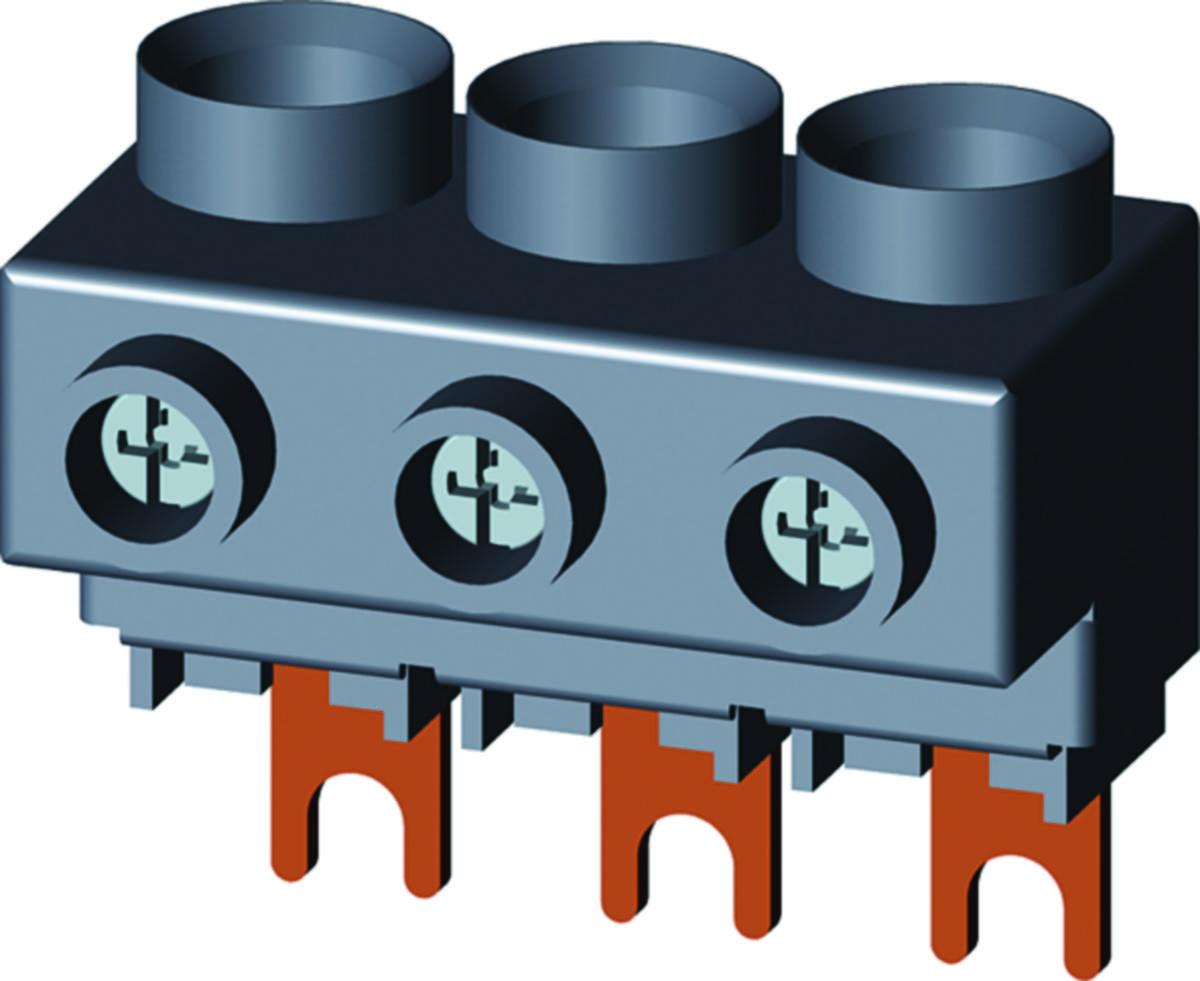 Input block 3-phase for Sirius 3RV2 - 3-PHASE INFEED TERMINAL SZ S0/ 3RV2925-5AB